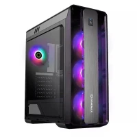 BOITIER GAMING GAMEMAX Moonlight FRGB-BK ATX Case Black