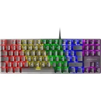 CLAVIER MARS GAMING MK80 MECHANICAL TKL KEYBOARD, FRGB Black BLUE SWITCH 