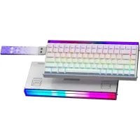 keyboard Gaming AULA HERO 84 HE Magnetic Switch Contour White