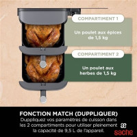 friteuses-friteuse-ninja-air-fryer-double-stack-95l-bordj-el-kiffan-alger-algerie