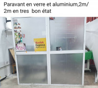 materiel-agricole-paravant-en-aluminium-et-verre2m2m-tres-bon-etat-el-achour-alger-algerie