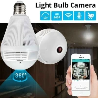 caméra wifi smart 360°/v380 كاميرا مراقبة بانورامية 