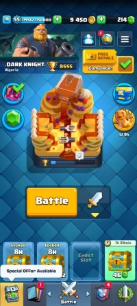 Compte Clash Royale