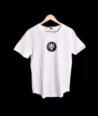 T-Shirt BLANC 2 LOGO NOIR Y