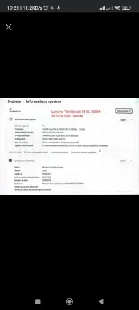 PC Portable Lenovo ThinkBook 15-IIL 20SM 15.6" Intel Core i5 10gen 16 Go RAM 512 Go SSD Gris