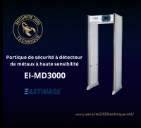 Portique de sécurité à détecteur de métaux à haute sensibilité
