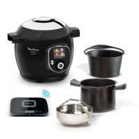 MOULINEX Cookeo+ Connect multicuiseur, Capacité 6 L, Cuisson pression CE859800 