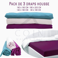 literie-linge-rideaux-pack-de-3-drap-housse-blida-algerie