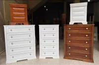 Commode bois rouge 5 terroir 