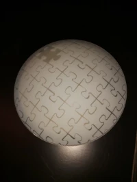 Plafonnier motif Puzzle
