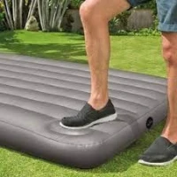 MATELAS GONFLABLE DOWNY 1.5 places 99cm GONFLEUR À PIE