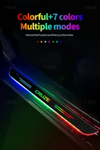اضواء دواسة باب السيارة Pedal port voiture LED Logo Cruze