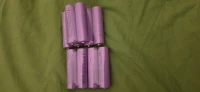 Lot De 2 Piles Rechargeable Lithium 3,7V 3000mAh