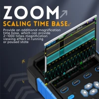 Oscilloscope numérique à phosphore FNIRSI DPOX180H 2 canaux 180 MHz 2EN1