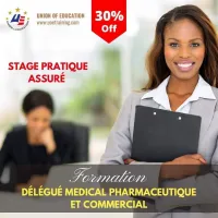 Délégué Médical Pharmaceutique avec stage 