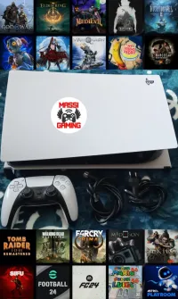PS5 (FLASHÉE 4.51) DIGITAL 667 GO EUROPE + 20 JEUX INSTALLÉS