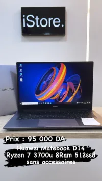 Huawei Matebook d14 ryzen 7 8/512 14”