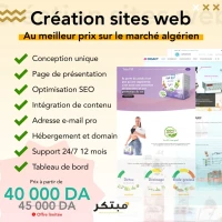 Site Web Creation Site Web vitrine et hébergement en Algérie