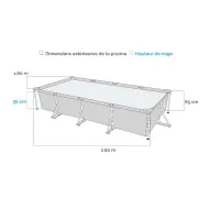 Piscine Metal Frame Junior Intex 