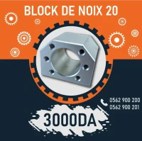 BLOCK DE NOIX 20