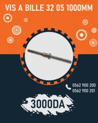 VIS A BILLE 32 05 -1000 MM