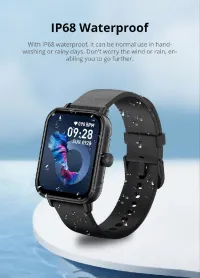Colmi p81 nouvelle montre étanche pour hommes, femmes et enfants en trois couleurs
