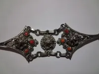 Parure En Argent A 80 Grammes. 