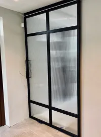 Verrière style industriel Porte , séparation , vitrine 