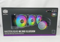 COOLER MASTER MASTERLIQUID ML360 ILLUSION - WATERCOOLING ARGB BLACK  - INTEL ET AMD - 3 FAN 120mm