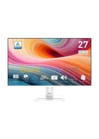 ECRAN MSI PRO MP275W E2 - 27 FHD - DALL IPS - 120HZ -1MS - HDMIDP - ADAPTIVE-SYNC - VESA - WHITE 