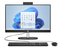HP ALL IN ONE - 24-CR0006NK - i7-1355U - 16GO -1TO - 24" FHD TACTILE - WIN11 -CLAVIER+SOURIS - BLACK