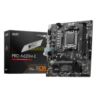 CARTE MÈRE MSI PRO A620M-E Micro ATX - Socket AMD AM5 - 2xDDR5 - 1x M.2 Gen4 - 6400+MHz/OC