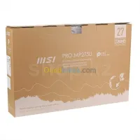ECRAN MSI PRO MP273U - 27 LED - 4K UHD - DALL IPS - 1MS -HDMI - ADAPTIVE-SYNC - HAUT-PARLEURS -NOIR
