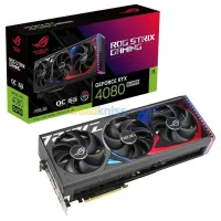 ASUS ROG STRIX GEFORCE RTX 4080 SUPER OC - 4K UHD - 16GB GDDR6X - HDMI & DP - DLSS 3 - PCIE 4.0 16X 