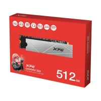 ADATA XPG GAMMIX S60 BLADE - 512GB - NVMe M.2 2280 - PCIe 4.0 x4 - 3D NAND - DRAM-less - HEATSINK