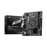 MSI PRO B760M-E DDR5 - CARTE MERE MICRO-ATX - SOCKET INTEL LGA 1700 - B760 CHIPSET - DDR5 - PCIe 4.0