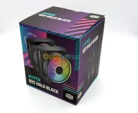 COOLER MASTER HYPER 622 HALO BLACK - INTEL & AMD - LED ARGB - ALUMINIUM - 3 BROCHES - 2 FAN 120MM