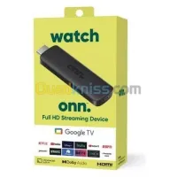 WATCH ONN STICK - TV STREAMING - RÉSOLUTION 2K - GOOGLE TV - DOLBY  ATMOS - WIFI - HDMI 
