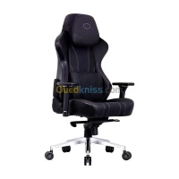 COOLER MASTER SIÉGE GAMING CALIBRE X2 - CUIR PU - INCLINABLE 180 - ACCOUDOIRS 4D - TO 150 KG - NOIR