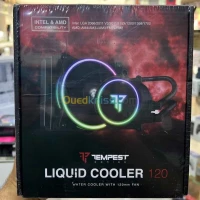 TEMPEST LIQUID COOLER 120 - WATERCOOLING RGB - RADIATEUR 120mm - PWM - INTEL & AMD - BLACK 