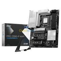 MSI PRO Z890-P WIFI - ATX SOCKET 185 - INTEL Z890 - 4X DDR5 - WI-FI 7 - 9200 MHz -M.2 PCIE 5.0 -LAN5