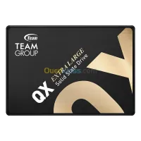TEAMGROUP QX 4TB SSD - 2,5 SATA III - JUSQUA 560 MOS - RÉSISTANT - SILENCIEUX - 3D QLC NAND -BLACK