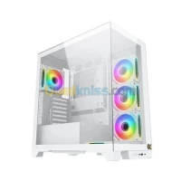 XIGMATEK ENDORPHIN ULTRA ARCTIC - BOITER MOYEN TOUR - 5 FAN 120mm ARGB - USB - TYPE C - WHITE 