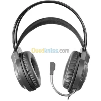 MARS GAMING MH124 - CASQUE-MICRO FILAIRE - RGB - CIRCUMAURAL - STÉRÉO - MICRO FLEXIBLE - BLACK