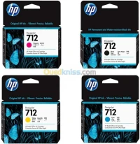 HP 712 Cartouche Originale Pour HP DesignJet T210 T230 T250 T630 T650