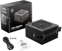 ALIMENTATION MSI MAG A650BN 650W - 80 PLUS BRONZE -DC TO DC - PCIE 5.0 ATX - 120 MM - NOIR