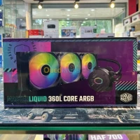 COOLER MASTER MASTERLIQUID 360L CORE ARGB - WATERCOOLING BLACK EDITION - INTEL ET AMD - 3 FAN 120 MM