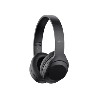 HAVIT H628BT - CASQUE BLUETOOTH SANS FIL - AUDIO STÉRÉO - MICRO INTÉGRÉ - PLIABLE - NOIR