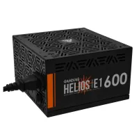 GAMDIAS HELIOS E1-600 - ALIMENTATION 600W - 80+ BRONZE - SILENCIEUX 120 MM - ATX - PFC ACTIF -BLACK