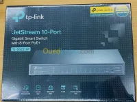 TPLINK TL-SG2210P - SWITCH SMART GIGABITE OMADA - 8 PORTS POE+ AVEC 2 EMPLACEMENT SFP -QOS - IGMP 